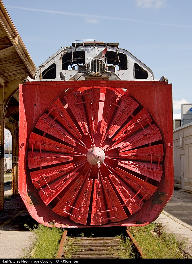 Trenes y locomotoras quitanieves (snow plow steam)