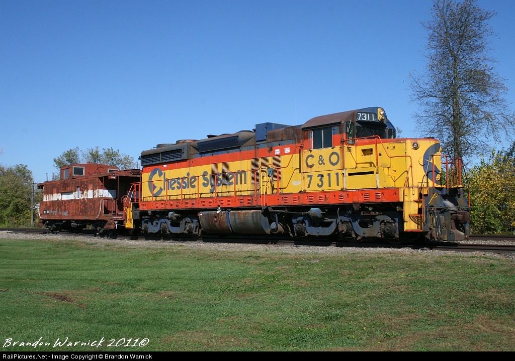C&O SD18 - a photo on Flickriver