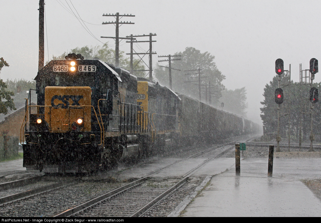 Trains in the Rain