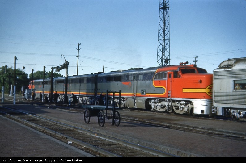 Image result for ATSF PA locomotive