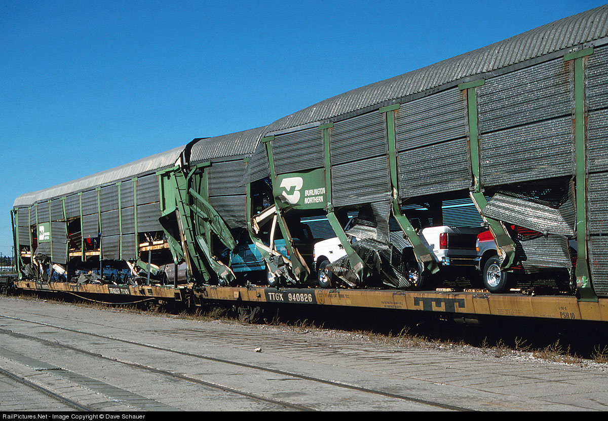 ttx trailer train flat cars Car Pictures