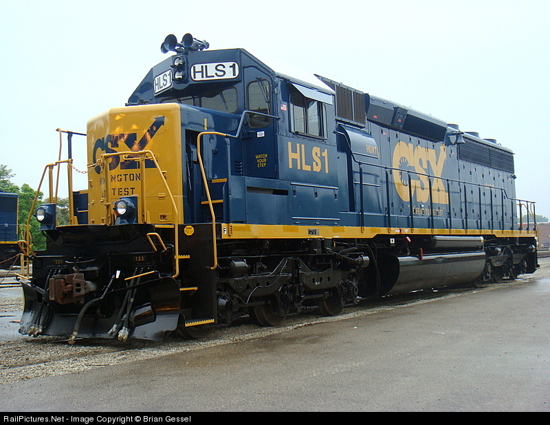 CSX SD45-2, HLS1 Load Test Unit