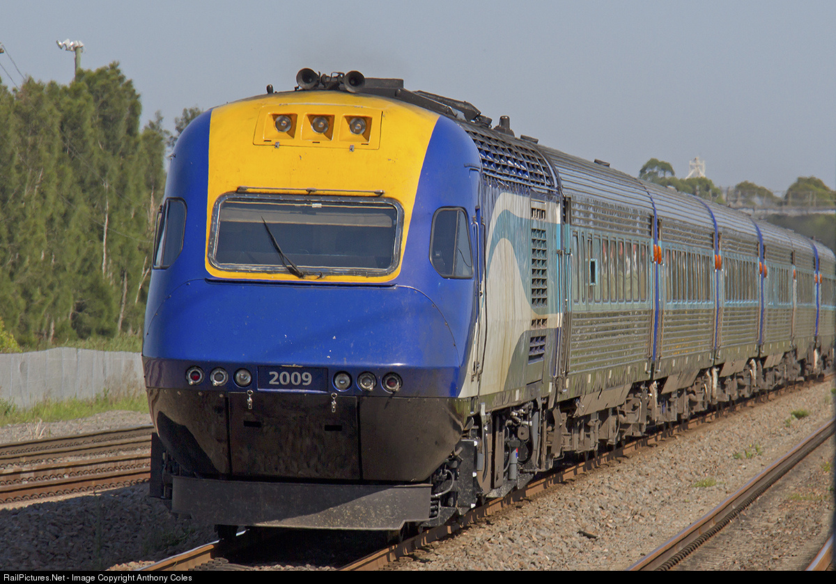 The Indian Pacific, the train across Australia...