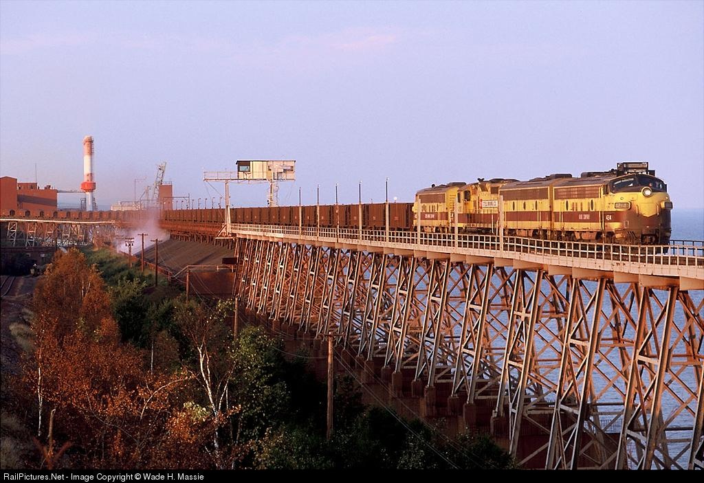 Steel mine. Mauritanian Iron ore Train