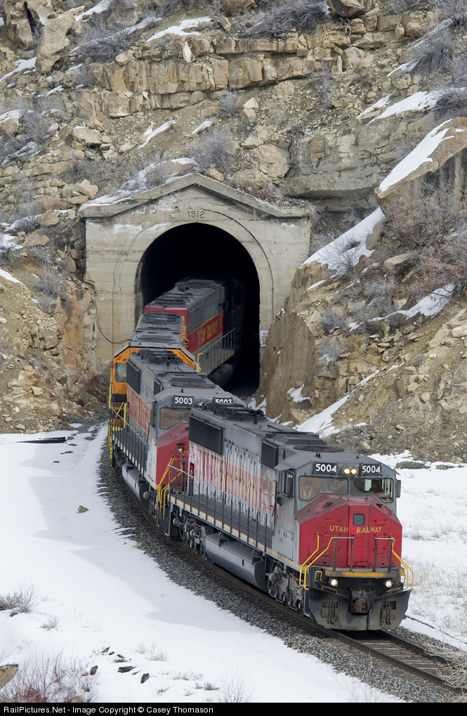 RailPictures.Net Photo: 5004 Utah Railway Company MPI MK5000C at ...