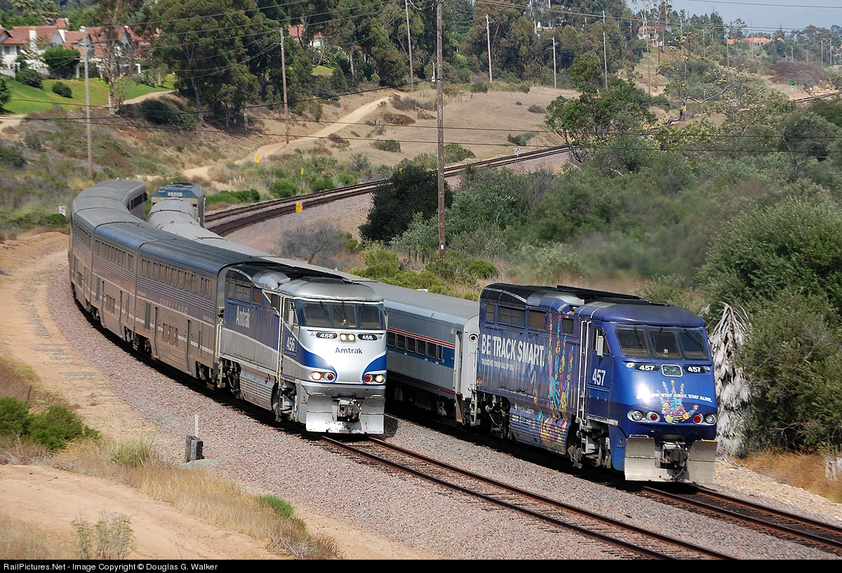 train,trains,railroad,rail,photos,pictures,photographs,Amtrak,EMD F59PHI,AM...