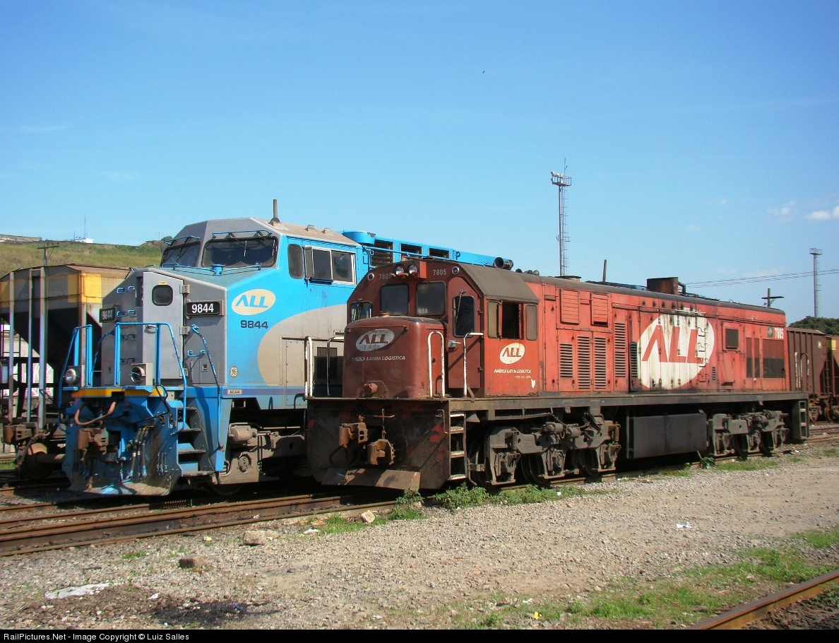 rumania montevideo／FLEX RailPictures.Net Photo: ALL 7805, Rumo 9844 ALL - América