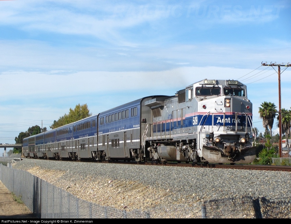 RailPictures.Net Photo: AMTK 509 Amtrak GE P32BWH (Dash 8