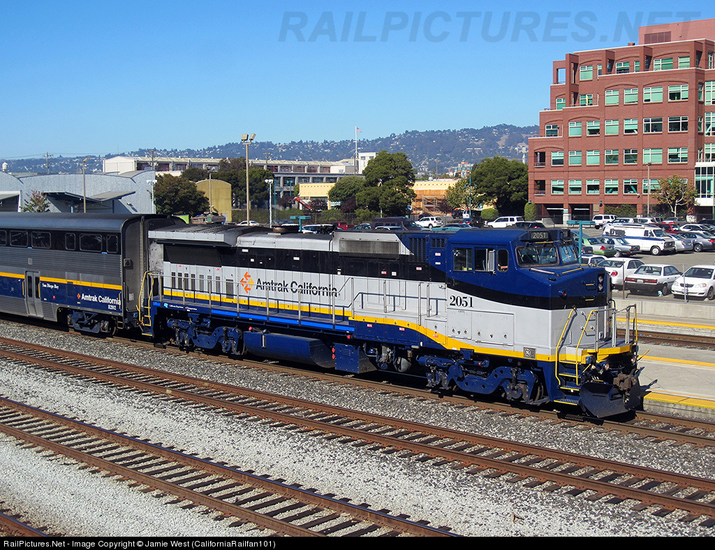 RailPictures.Net Photo: CDTX 2051 Amtrak California GE