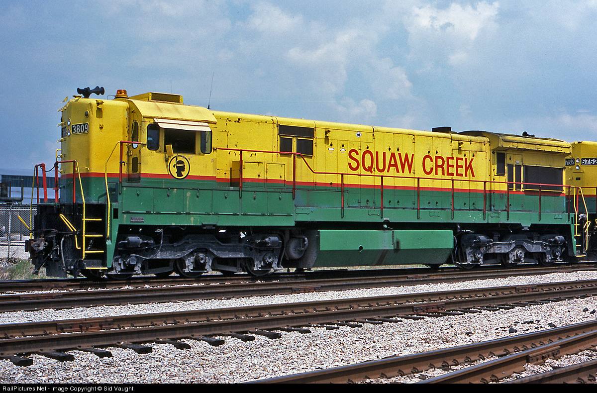 RailPictures.Net Photo: SCRZ 3809 Squaw Creek Coal GE U33C