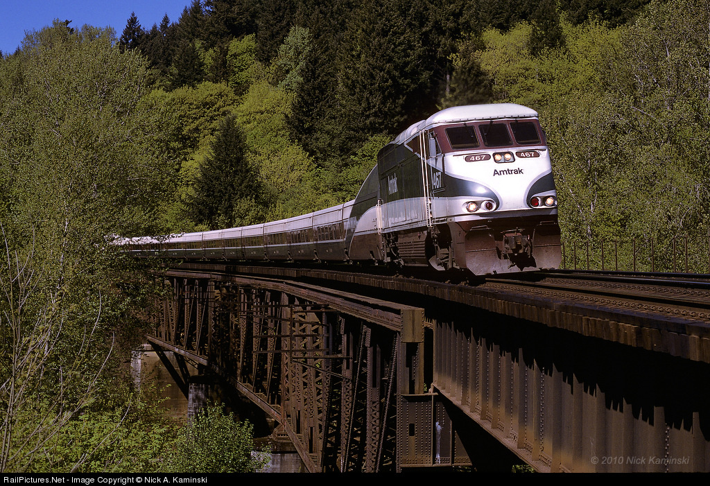 train,trains,railroad,rail,photos,pictures,photographs,Amtrak,EMD F59PHI,AM...