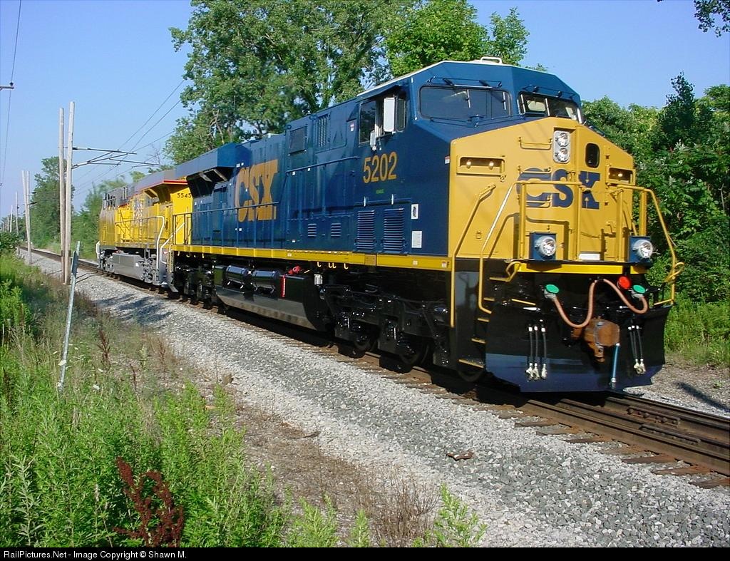 railroad,rail,photos,pictures,photographs,CSX Transportation (CSXT),GE ES44...