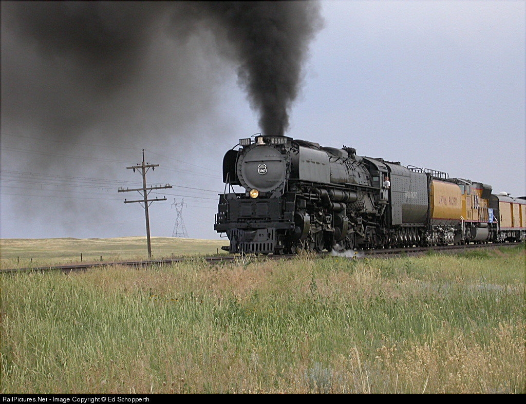 RailPictures.Net Photo: UP 3967 Union Pacific Steam 4-6-6-4