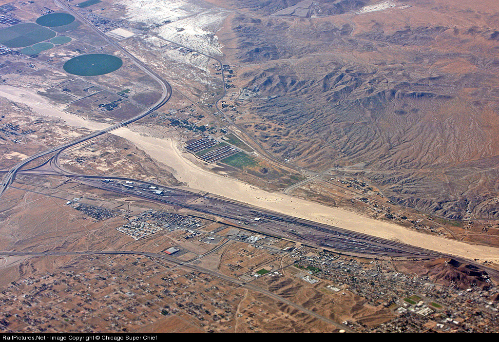 BNSF Railway Yard at Barstow, California, USA. train,trains,railroad,rail.....