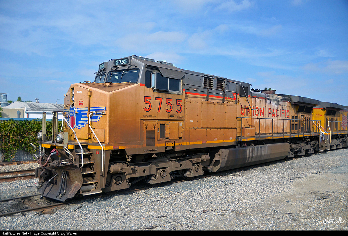 RailPictures.Net Photo: UP 5755 Union Pacific GE AC4400CW at