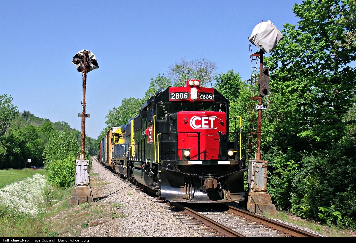 Railpictures Net Photo Ccet 2806 Cincinnati East Terminal Railway Emd Gp49 At South Milford Ohio By David Rohdenburg