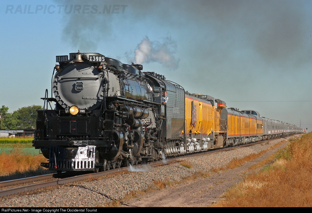 RailPictures.Net Photo: UP 3985 Union Pacific Steam 4-6-6-4