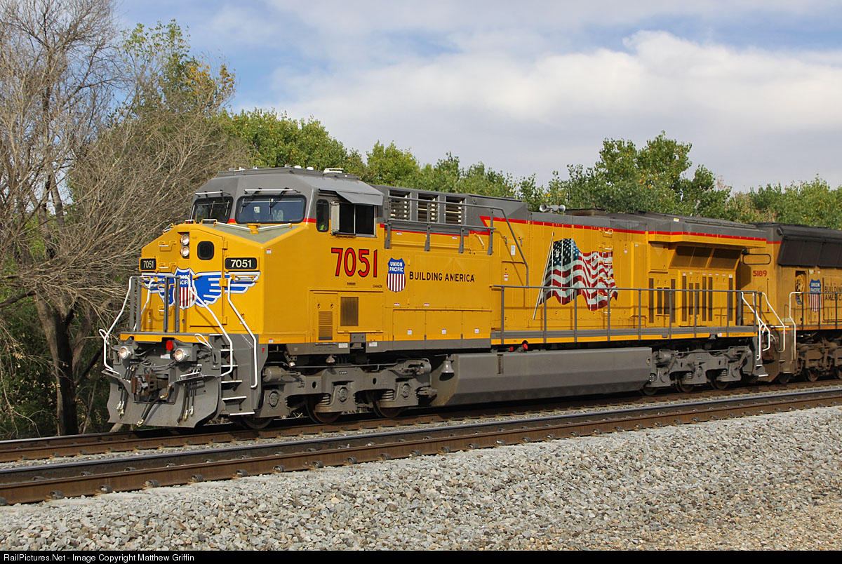 RailPictures.Net Photo: UP 7051 Union Pacific GE C44ACM at