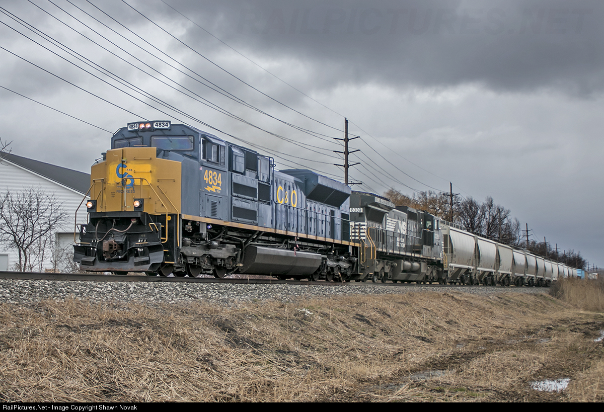 RailPictures.Net Photo: PRLX 4834 PRLX EMD SD70ACe at Mentor, Ohio