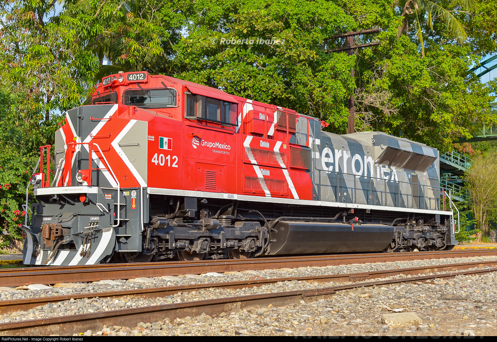 RailPictures.Net Photo: FXE 4012 Ferromex EMD SD70ACe at