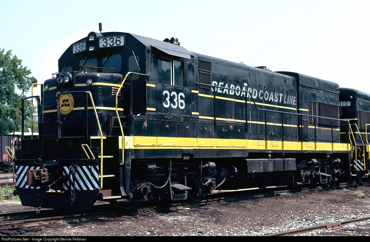 Railpictures Net Photo Scl 336 Seaboard Coast Line Ge U18b At Manchester Georgia By Bernie Feltman