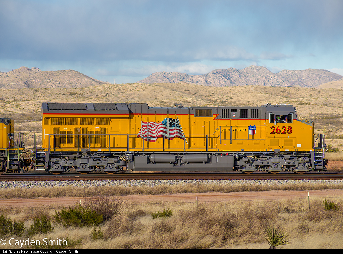 Photo: UP 2628 Union Pacific ET44AC at Pantano , Arizona  by Cayden Smith