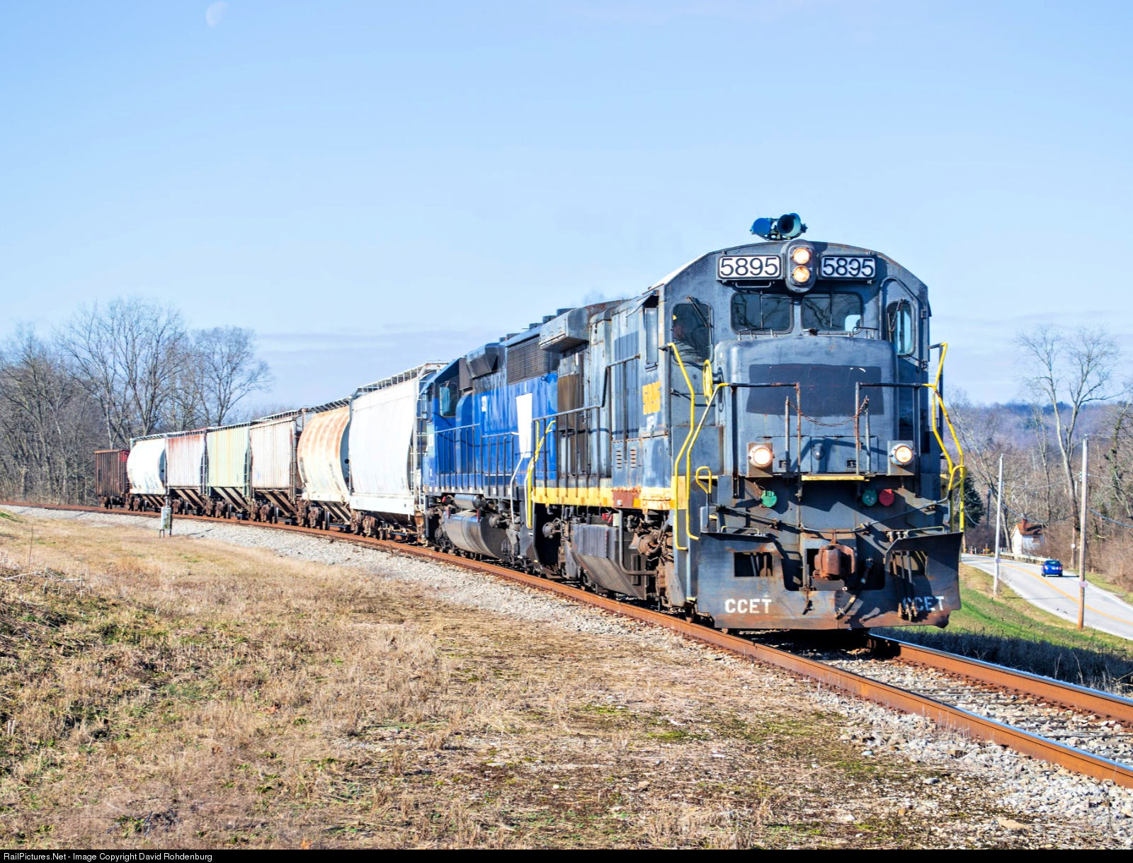 Railpictures Net Photo Ccet 5895 Cincinnati Eastern Railroad Ge B36 7 At Ancor Ohio By David Rohdenburg