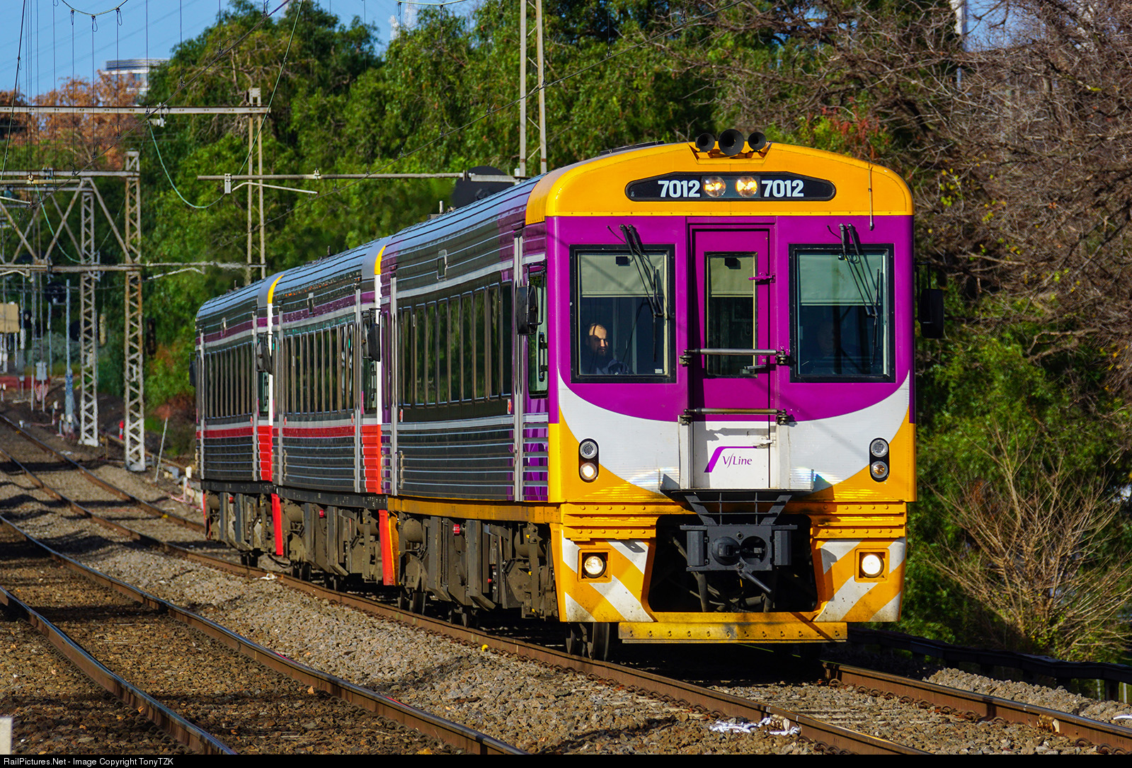 tourist train victoria