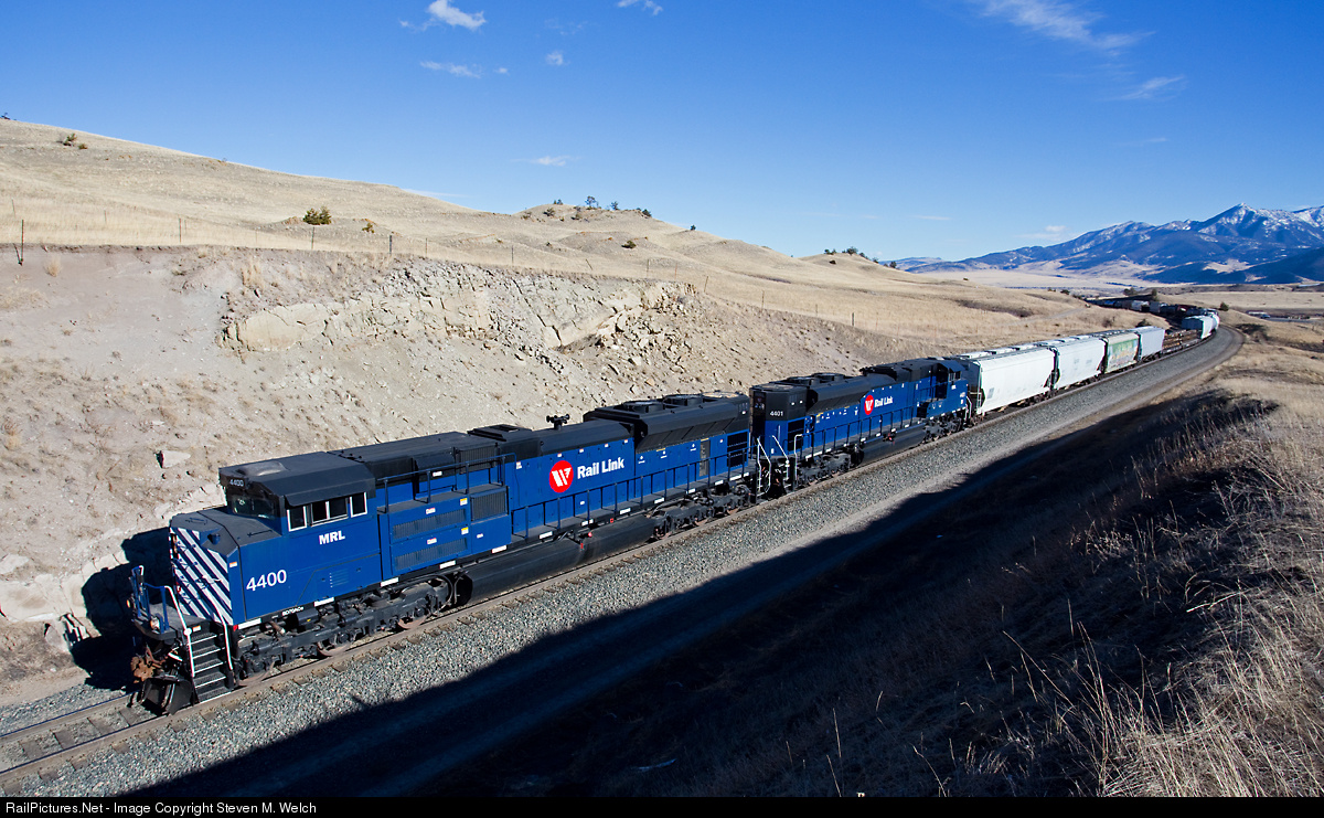 RailPictures.Net Photo: MRL 4400 Montana Rail Link EMD