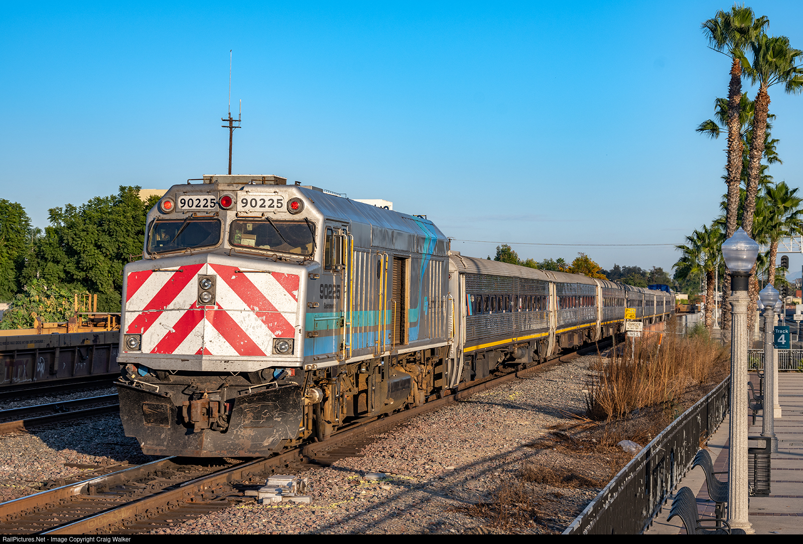 RailPictures.Net Photo: CDTX 90225 Amtrak NPCU at Fullerton