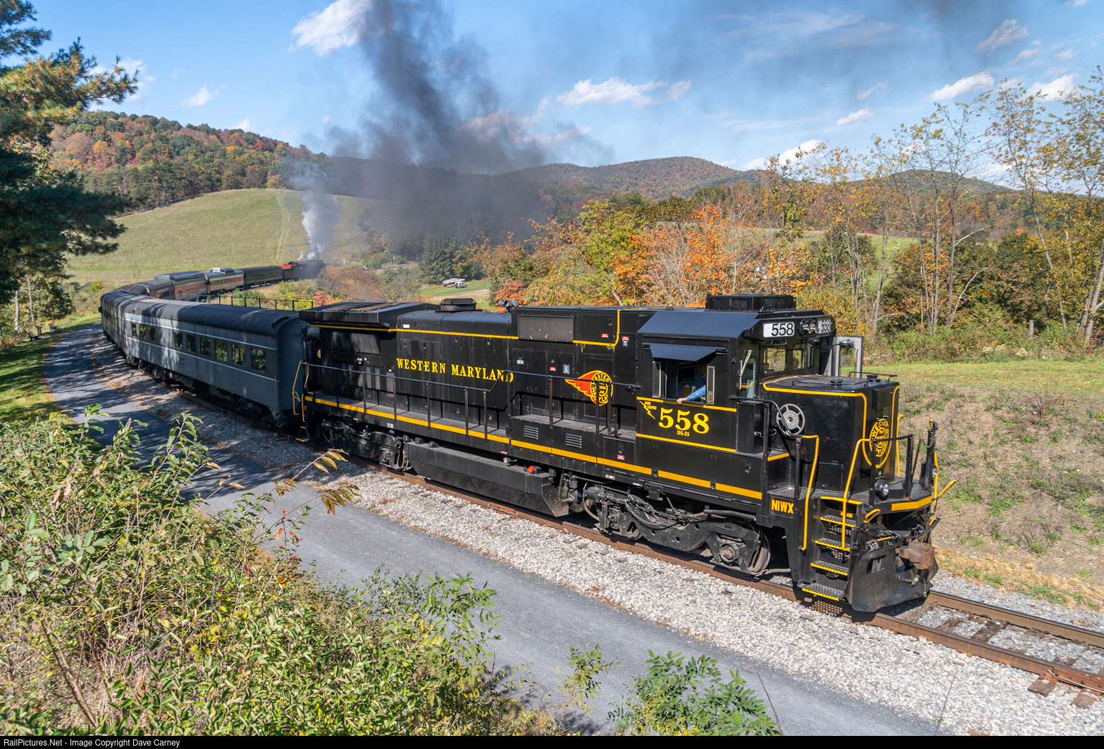 RailPictures.Net Photo: NIWX 558 Western Maryland Scenic Railroad