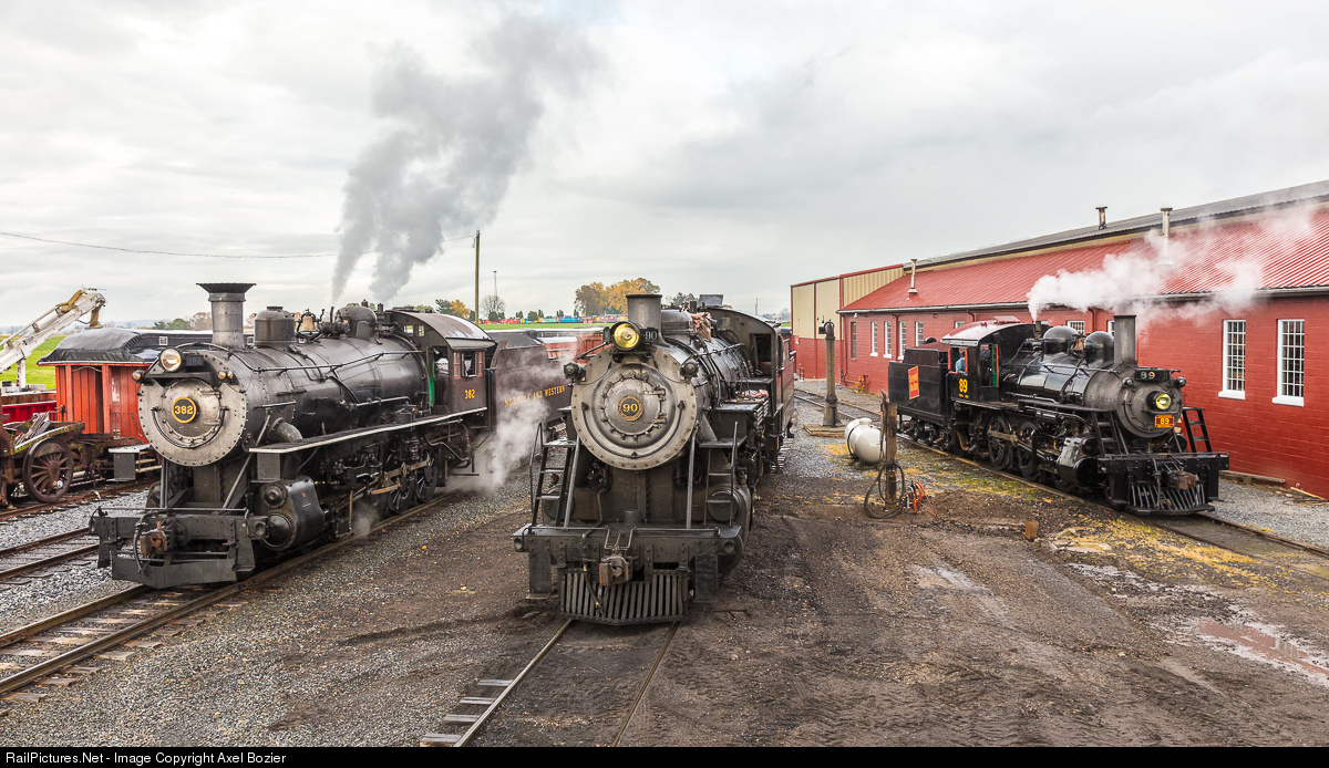 RailPictures.Net Photo: SRR 90, NW 382, CN89 Strasburg Rail