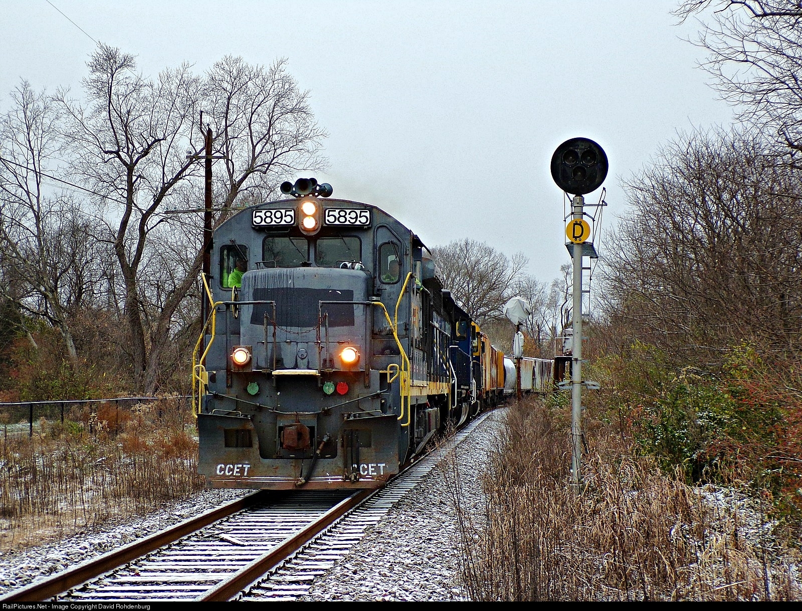 Railpictures Net Photo Ccet 5895 Cincinnati Eastern Railroad Ge B36 7 At Newtown Ohio By David Rohdenburg