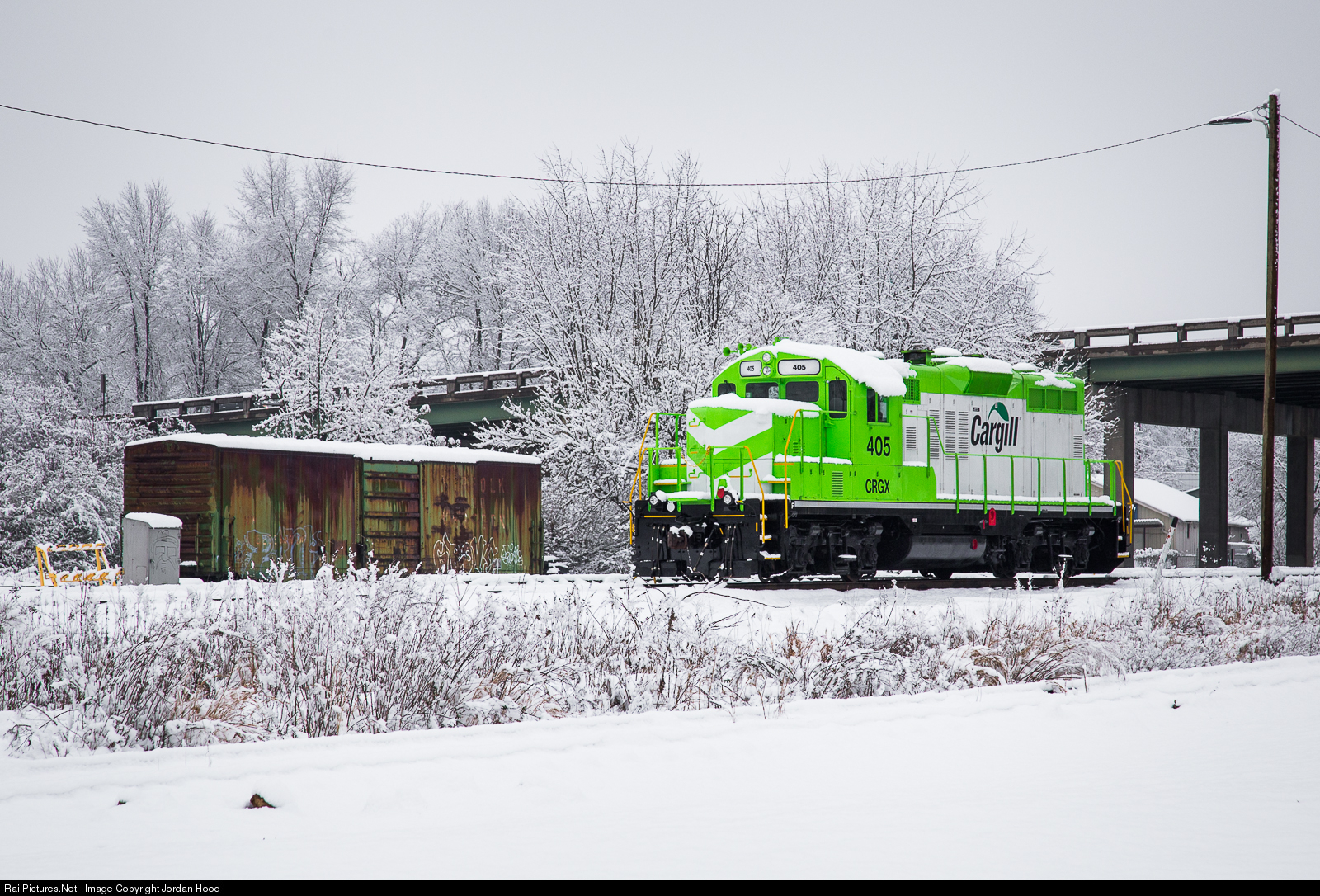 RailPictures.Net Photo: CRGX 405 Cargill EMD GP9 at Gainesville