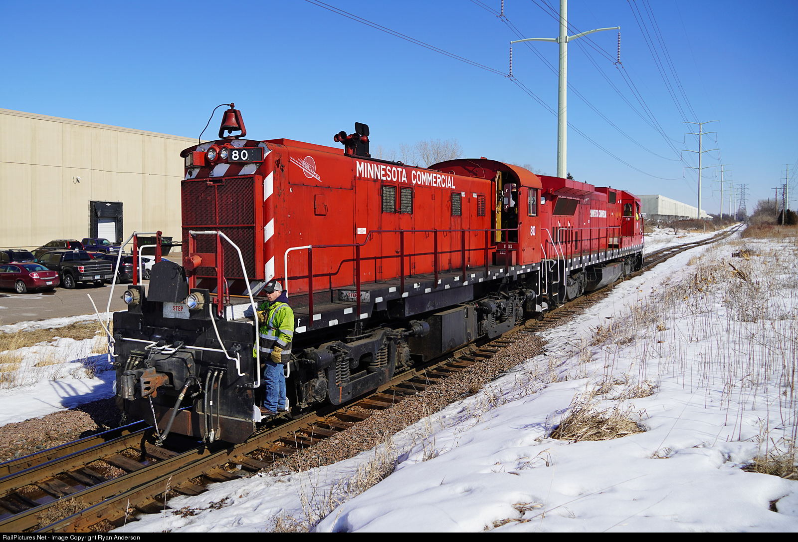 RailPictures.Net Photo: MNNR 80 Minnesota Commercial MLW RS-23 at Fridley,  Minnesota by Ryan Anderson