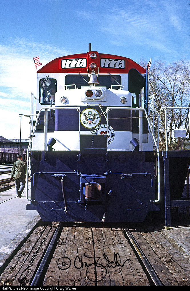 RailPictures.Net Photo: SCL 1776 Seaboard Coast Line GE U36B at