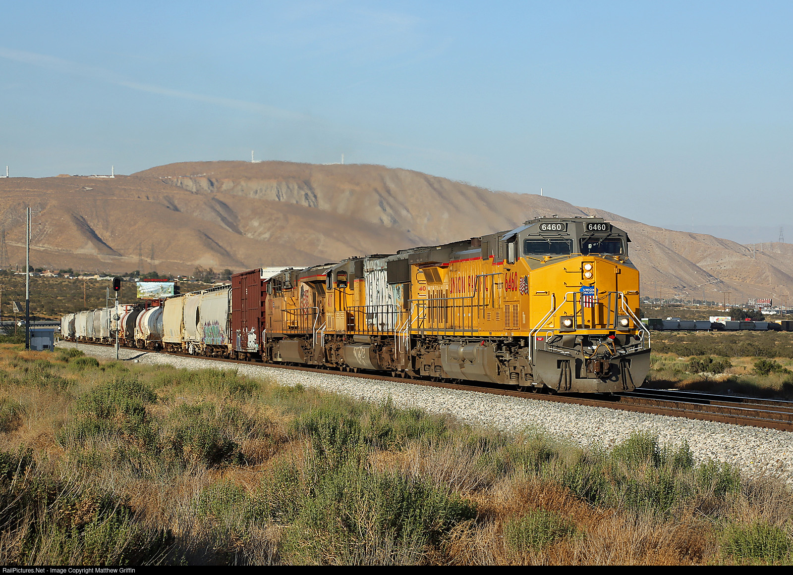 RailPictures.Net Photo: UP 6460 Union Pacific GE C44ACM at
