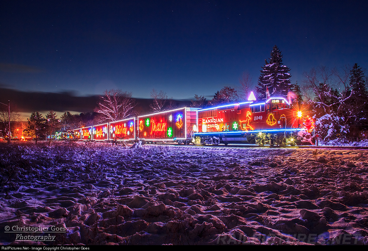 Incredible Canadian Christmas Train 2022 Images World Map