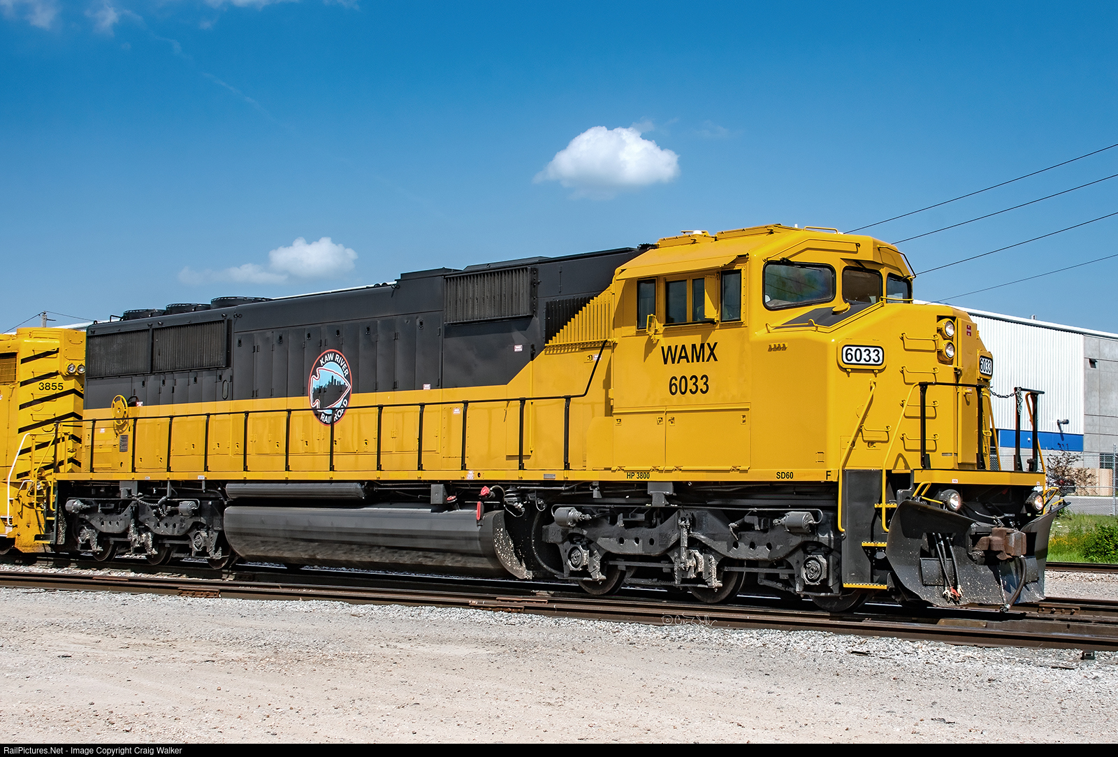 RailPictures.Net Photo: WAMX 6033 Webb Asset Management EMD