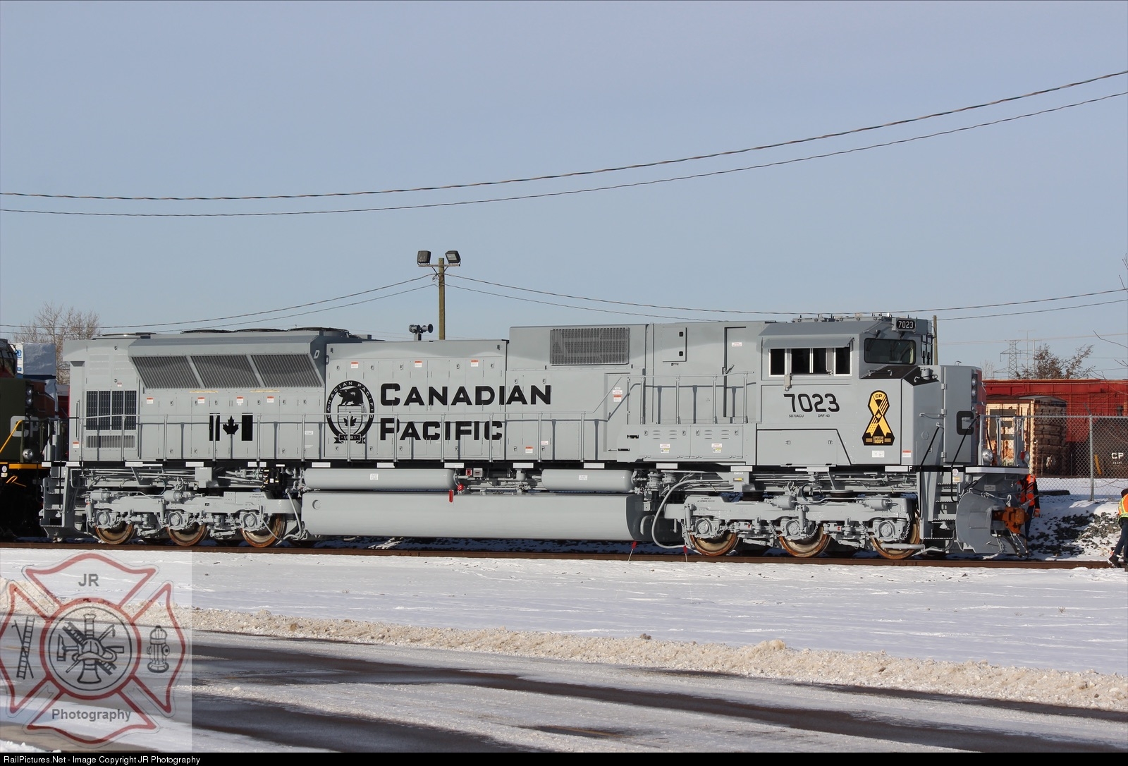 Railpictures Net Photo Cp 7023 Canadian Pacific Railway Emd Sd70acu At Calgary Alberta Canada By Jr Photography