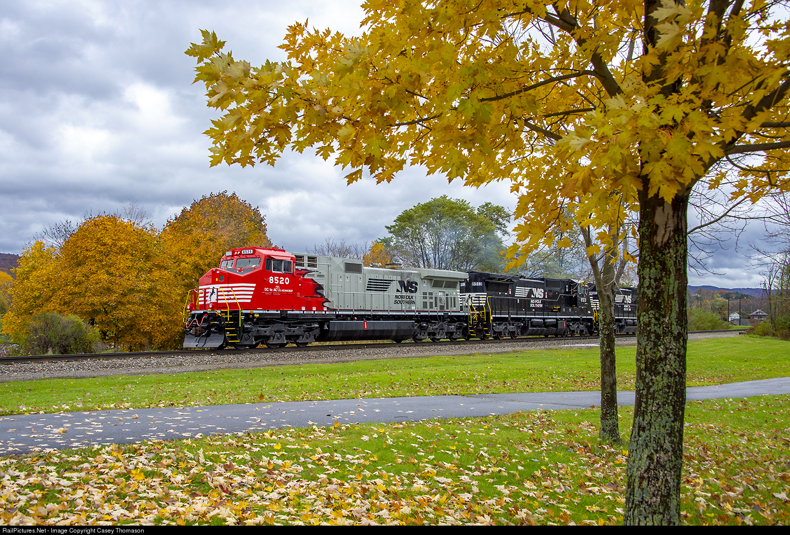RailPictures.Net Photo: NS 8520 Norfolk Southern AC44C6CF at Olean ...
