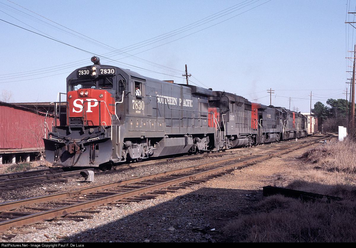 RailPictures.Net Photo: SP 7830 Southern Pacific Railroad GE