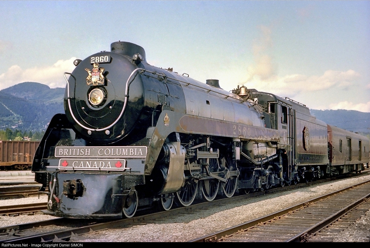 ピジョットex sr 1ED cp6 096/87 RailPictures.Net Photo: CP 2860 Canadian Pacific Railway